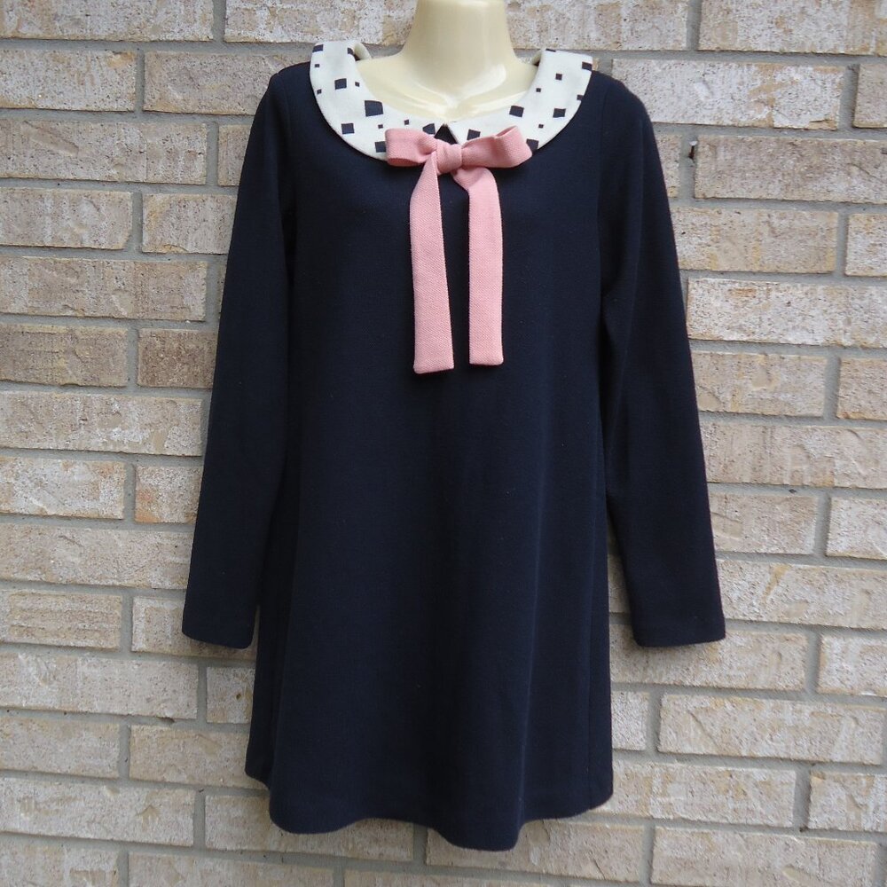 SIZE 2. Kling mini dress with bow front.